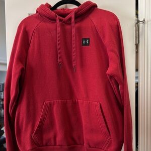 Under Armour Men's Red Hoodie Sweater